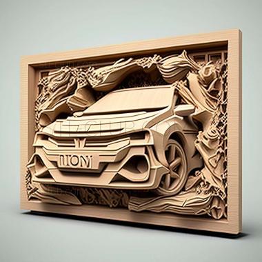 3D мадэль Honda City (STL)